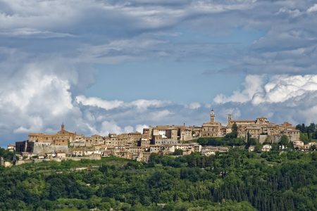 Montepulciano in der Toskana